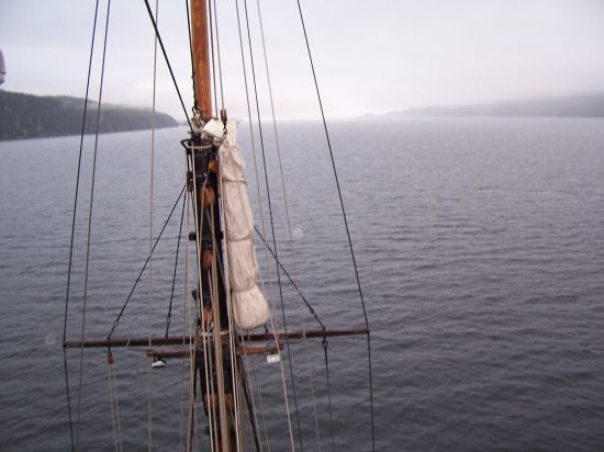 view from the topmast