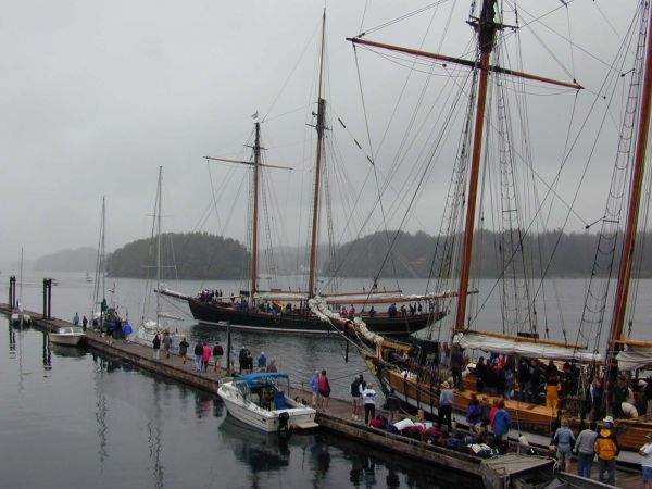 Arrival At Ucluelet