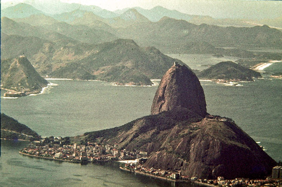 Sugar Loaf from above