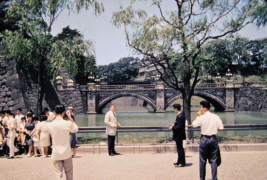 The Bridge to the Royal Gate House in Tokyo