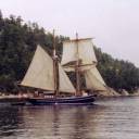Playfair Sailing in Baie Finne, Noth Channel, Lake Huron