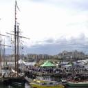 Ships Point: The welcome home cermony was held at Ships Point Warf (where else!)
