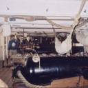 Gun Deck of the Warrior: Another view of some of the cannons on the Warrior.