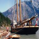Robertson II 1992 Trip 3 22: My Longest trip ever (455nm) - and the furthest north - traveling all the way to the head of Bute Inlet