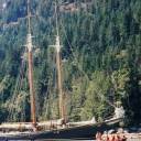 Robertson II 1992 Trip 3 24: My Longest trip ever (455nm) - and the furthest north - traveling all the way to the head of Bute Inlet