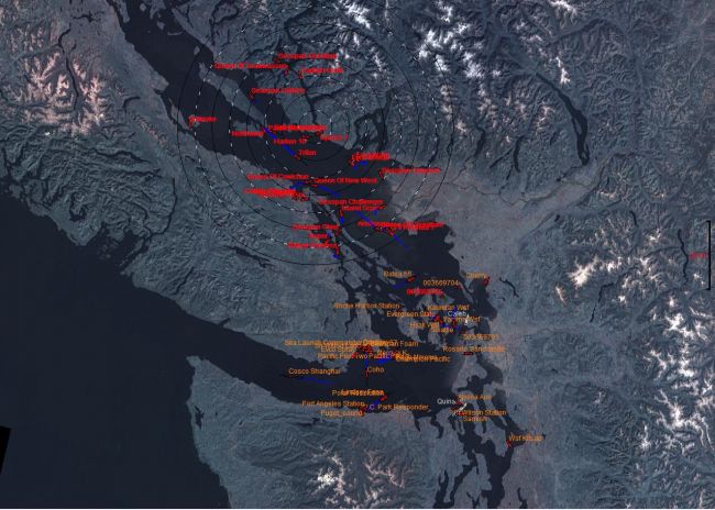 local vessel traffic