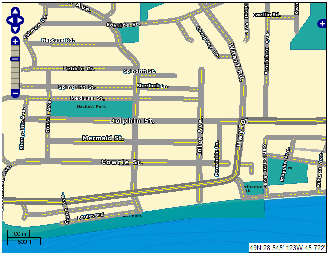 Sample Street Map