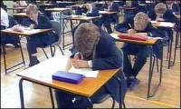 Others stuck writing an exam