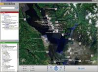 CCGA-P SAR export in Google Earth