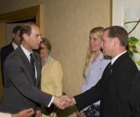 Meeting HRH the Prince Edward